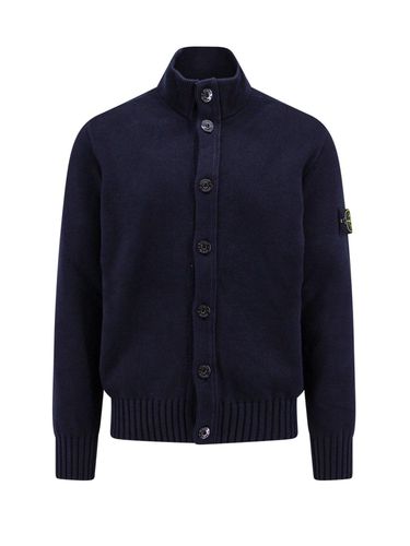 Compass Patch Button-up Cardigan - Stone Island - Modalova