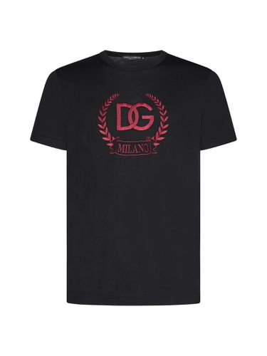 Dolce & Gabbana Logo Milano T-shirt - Dolce & Gabbana - Modalova