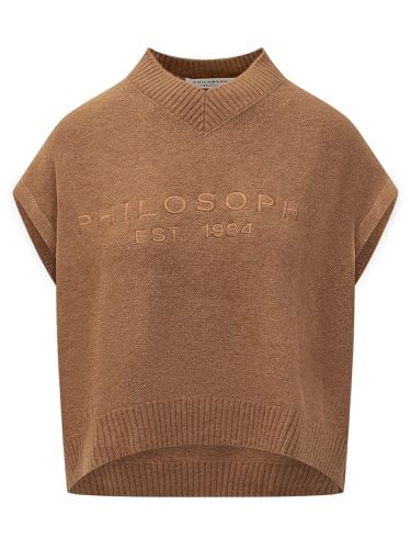 Top With Logo - Philosophy di Lorenzo Serafini - Modalova