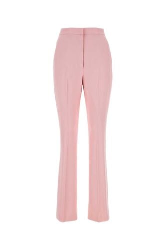 Pastel Pink Crepe Cigarette Pant - Alexander McQueen - Modalova