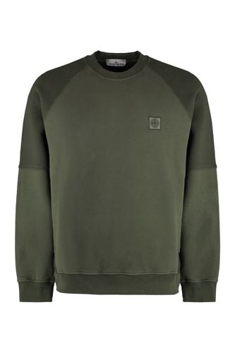 Cotton Crew-neck Sweatshirt - Stone Island - Modalova