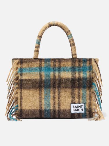 Vanity Blanket Shoulder Bag With Tartan Print - MC2 Saint Barth - Modalova