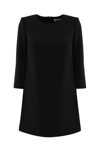 Elisabetta Franchi Boxy Crepe Dress - Elisabetta Franchi - Modalova