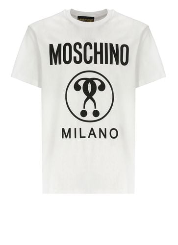 Double Question Mark T-shirt - Moschino - Modalova