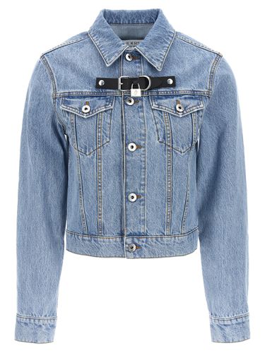 J. W. Anderson padlock Strap Trucker Jacket - J.W. Anderson - Modalova