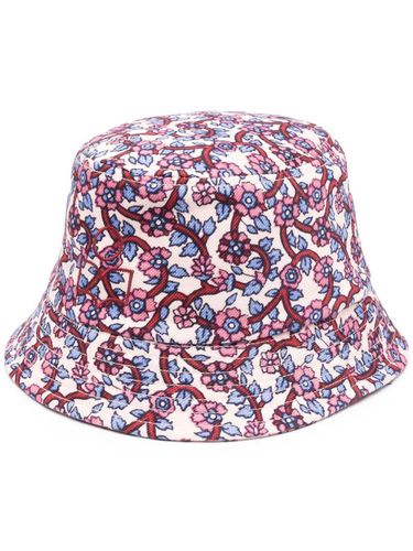 Floral Printed Bucket Hat - Isabel Marant - Modalova