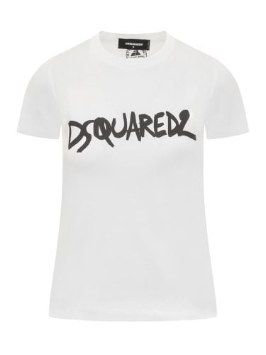 Dsquared2 T-shirt With Logo - Dsquared2 - Modalova