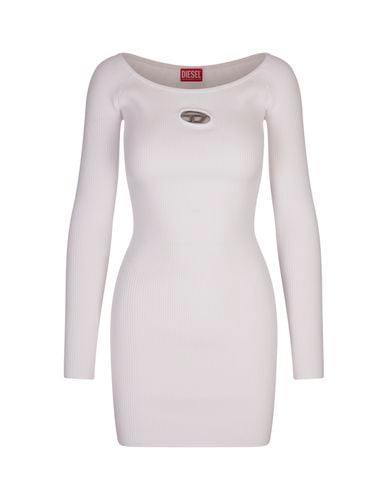 Diesel White M-vera Mini Dress - Diesel - Modalova