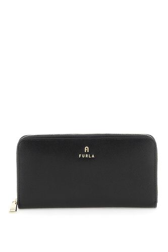 Camelia Xl Leather Zip Around Wallet - Furla - Modalova