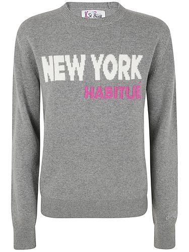 New Queen New York New Crewneck Sweater - MC2 Saint Barth - Modalova