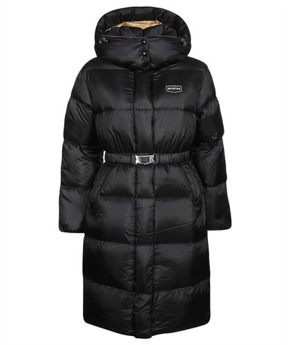 Belted Hooded Long Down Jacket - Duvetica - Modalova