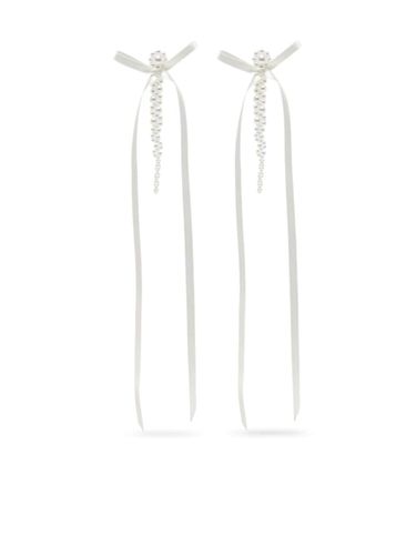 Bow Ribbon Drip Earrings - Simone Rocha - Modalova