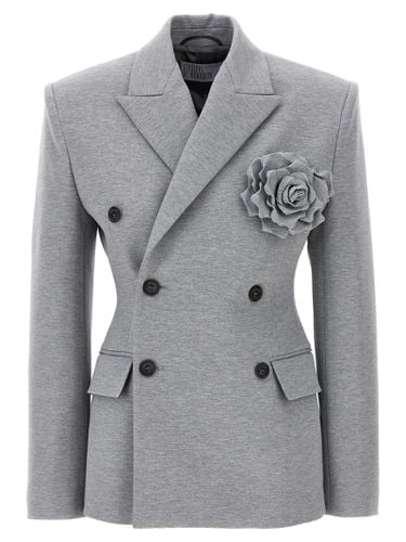 Double-breasted Jersey Blazer - Giuseppe di Morabito - Modalova