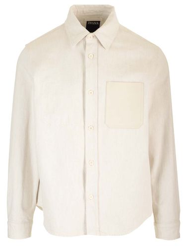 Zegna Cotton Overshirt - Zegna - Modalova