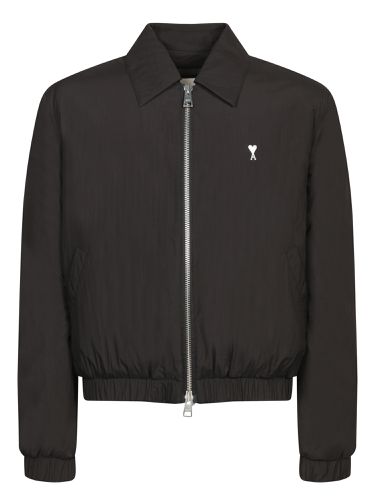 Nylon Zip Jacket - Ami Alexandre Mattiussi - Modalova