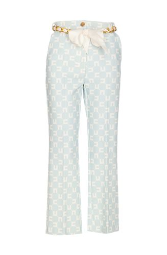 Elisabetta Franchi Pants With Chain - Elisabetta Franchi - Modalova