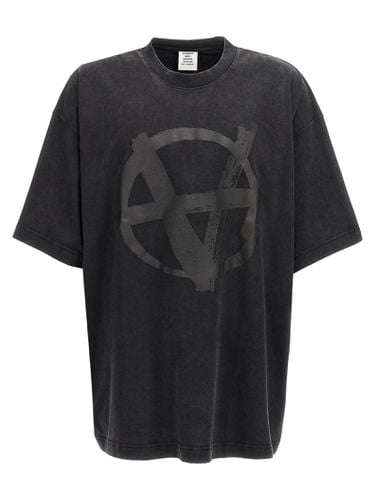 VETEMENTS double Anarchy T-shirt - VETEMENTS - Modalova