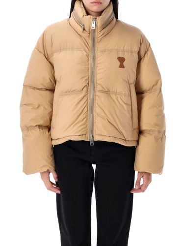 Ami De Coeur Down Jacket - Ami Alexandre Mattiussi - Modalova