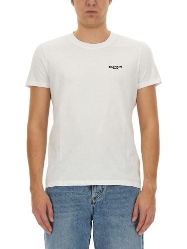 Balmain Mini Logo T-shirt - Balmain - Modalova