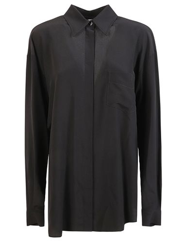 Concealed Long-sleeved Shirt - Moschino - Modalova