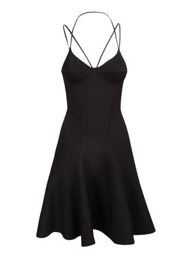 Alexander McQueen Fluted Mini Dress - Alexander McQueen - Modalova