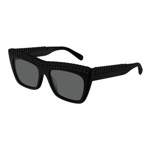 Sc0194s001 Black Black Smoke - Stella McCartney Eyewear - Modalova