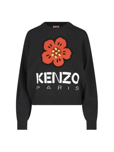 Kenzo Cotton Crew-neck Sweater - Kenzo - Modalova