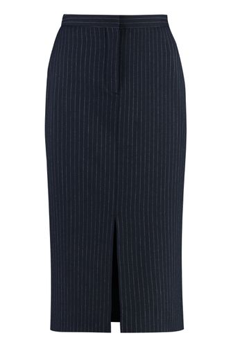 Calvin Klein Pin-striped Midi Skirt - Calvin Klein - Modalova