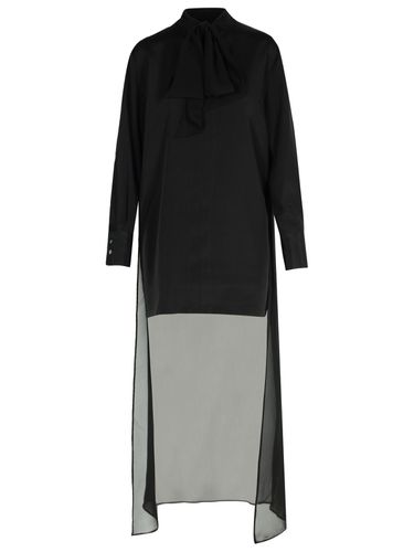 Parosh soiree Black Silk Dress - Parosh - Modalova