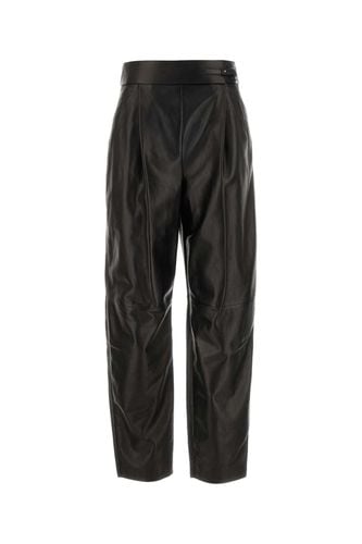 Giorgio Armani Black Leather Pant - Giorgio Armani - Modalova