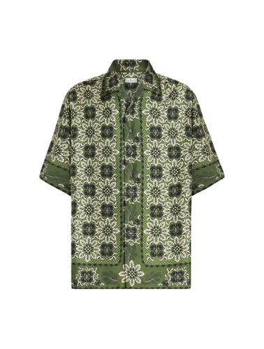 Etro Printed Silk Shirt - Etro - Modalova