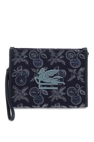 Etro Jacquard Apples Pouch - Etro - Modalova