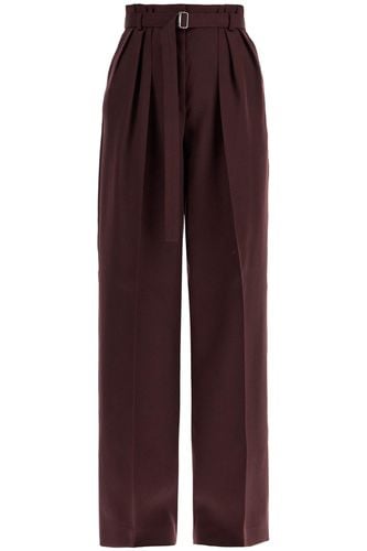 Lanvin Wide-leg Pants With Belt - Lanvin - Modalova