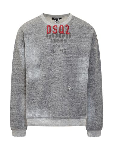 Dsquared2 Sweatshirt With Logo - Dsquared2 - Modalova