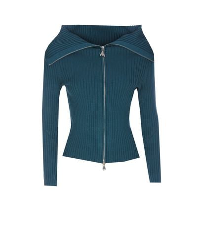 Patrizia Pepe Zip Sweater - Patrizia Pepe - Modalova