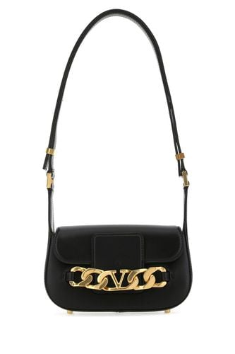 Leather Small Vlogo Chain Crossbody Bag - Valentino Garavani - Modalova