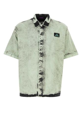 OAMC Tie-dye Denim Oversize Shirt - OAMC - Modalova