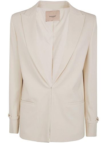 Oval T Straps Blazer TwinSet - TwinSet - Modalova