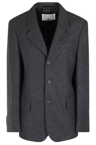 Straight Tailored Flannel Blazer - Filippa K - Modalova