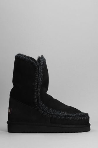 Eskimo 24 Low Heels Ankle Boots In Suede - Mou - Modalova