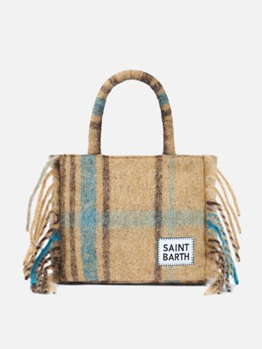 Colette Blanket Handbag With Tartan Print - MC2 Saint Barth - Modalova