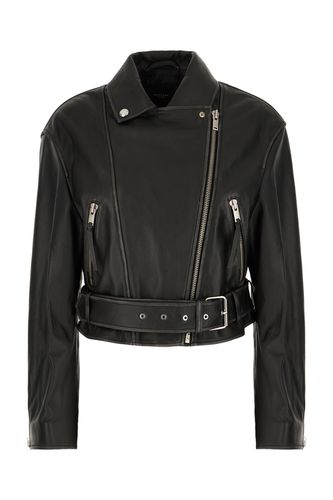 Black Nappa Leather Jacket - Weekend Max Mara - Modalova