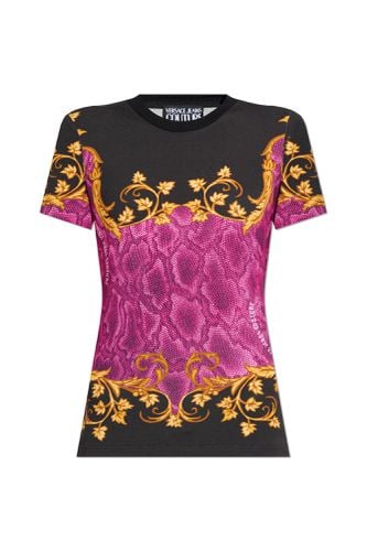 T-shirt With Logo - Versace Jeans Couture - Modalova