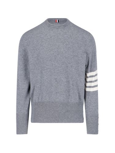 Thom Browne 4-bar Crew Neck Sweater - Thom Browne - Modalova