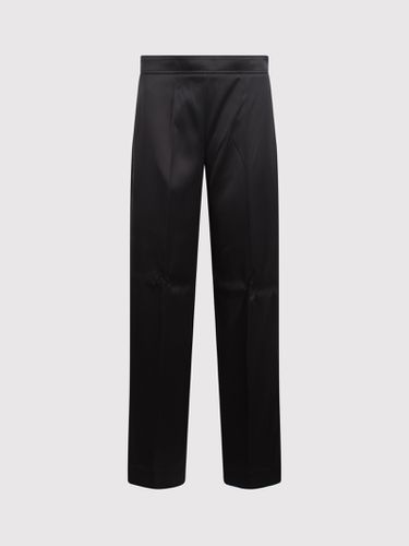 Long Viscose And Silk Twill Trousers - Jil Sander - Modalova