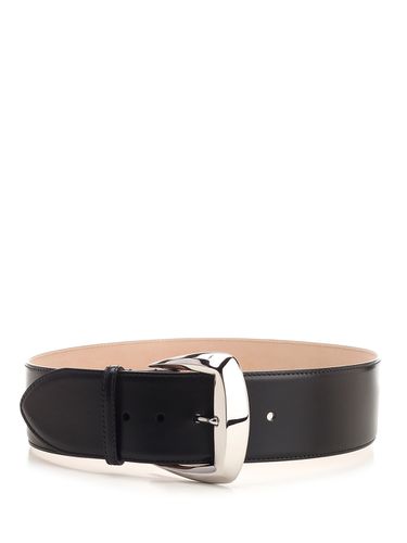 Alexander McQueen Leather High Belt - Alexander McQueen - Modalova