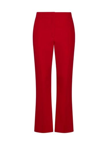 High Waist Cropped Trousers - Valentino - Modalova