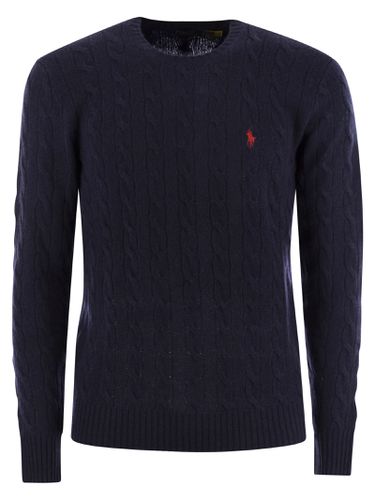 Logo Braided Sweater - Polo Ralph Lauren - Modalova