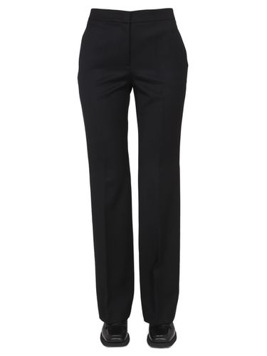 Moschino Wool Grain De Poudre Pants - Moschino - Modalova