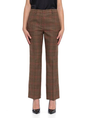 Max Mara Weekend Revere Brown Check Trousers - Weekend Max Mara - Modalova